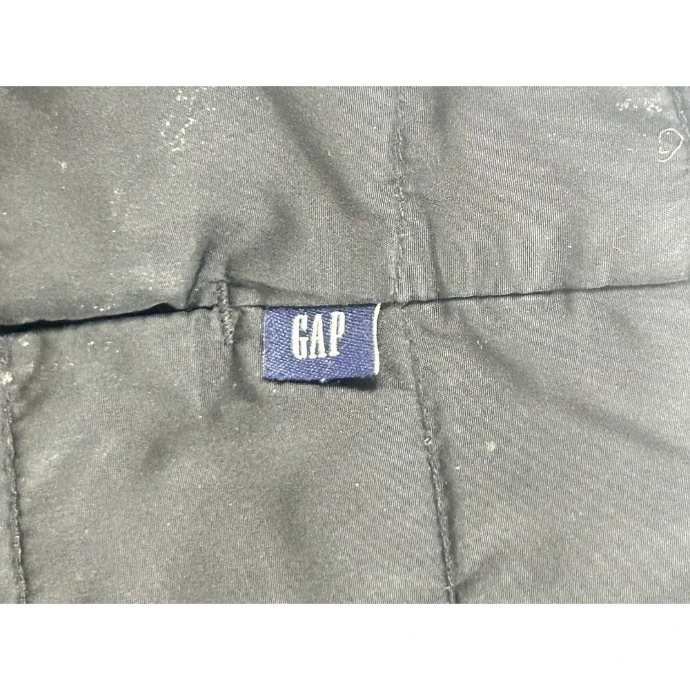 Gap Puffer Jacket Kids Small Black ColdControl 495720-01